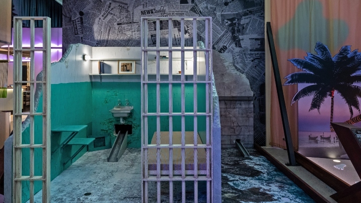 Hey Caddy Liverpool mini jail cell