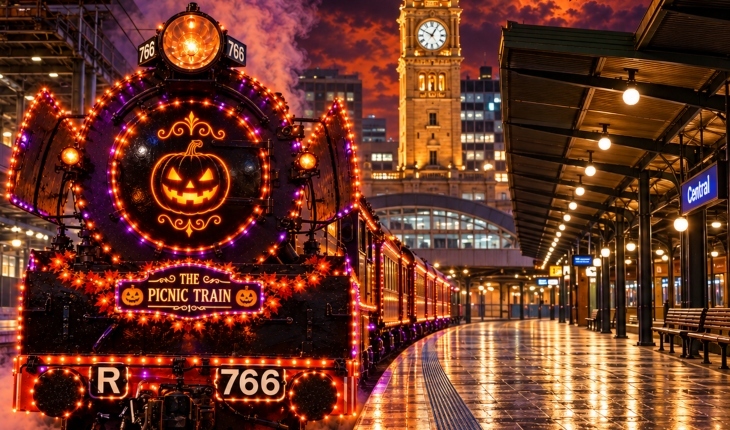 Halloween Picnic Train