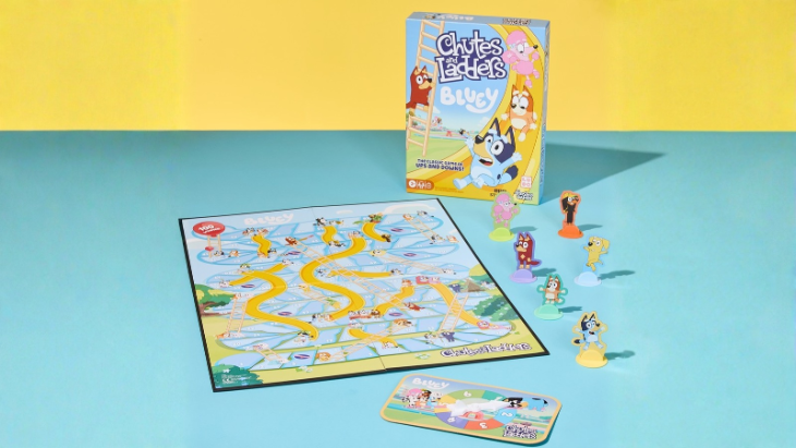 Bluey Chutes and Ladders Game