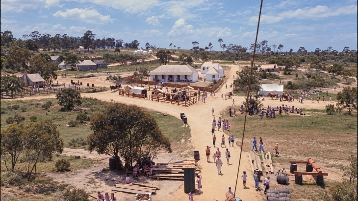 Old Sydney Town aerial view