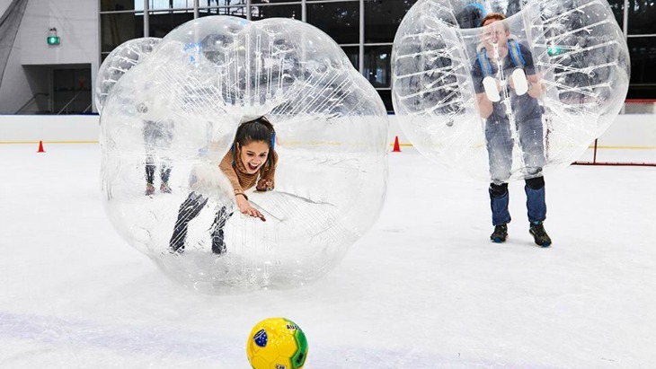 Ice skating in Sydney 