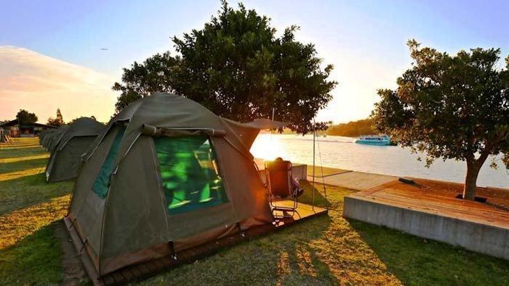 Cockatoo Island Camping