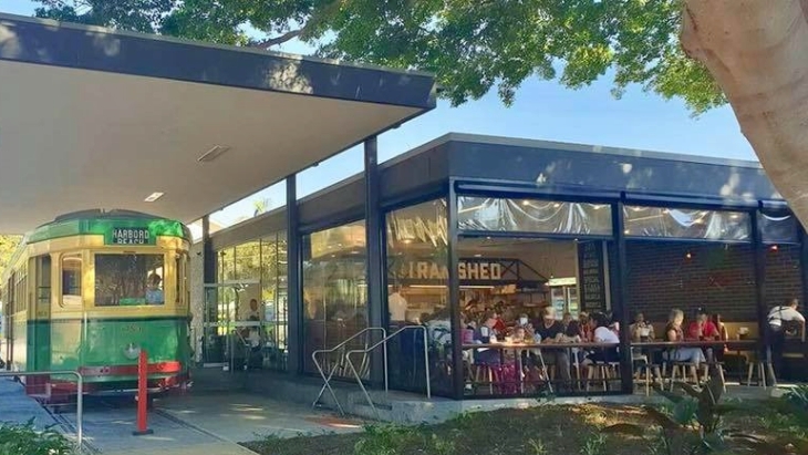 Tramshed Cafe in Narrabeen