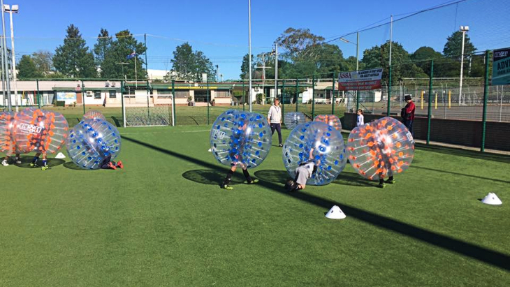 Kickoff bubble parties