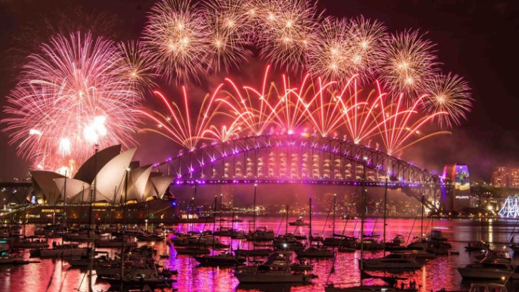 Nye fireworks kids