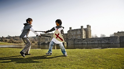 Leeds castle knights kids activities