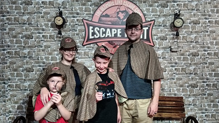 Escaoe hunt sydney review of group detective game experience with kids 426x240