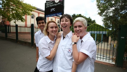 Newtown students
