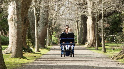 Seven seat pram