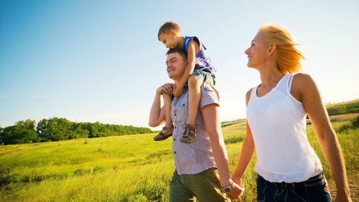 Four kids make the happiest families