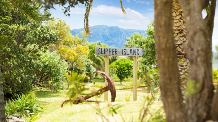 Slipper island sign ellaslist