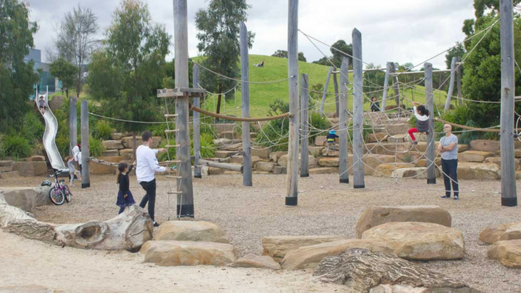 6 of the best melbourne playgrounds made from natural materials