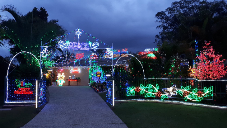 4kq's best christmas lights in north brisbane