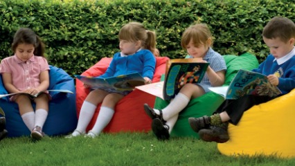 The reading corner sydney writers festival kids literacy david walliams reading books chatswood concourse sydney kids