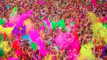 The color run centennial park sydney fun runs