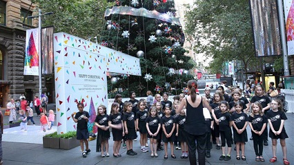 Choirs in the city martin place