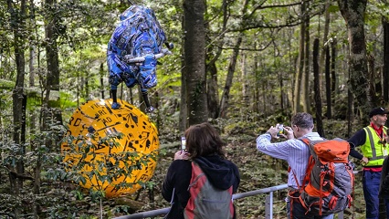 Sculptures at scenic world