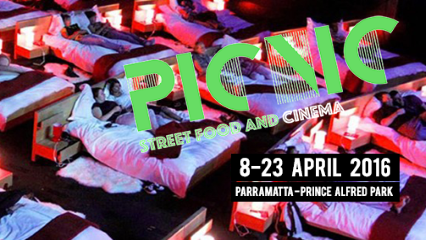 Picnic outdoor cinema