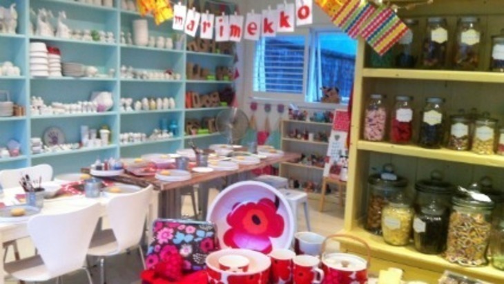 Jennys painted pots plaster painting avalon northern beaches kids parties plaster fun