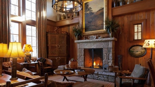 Fireplace farmstay sydney