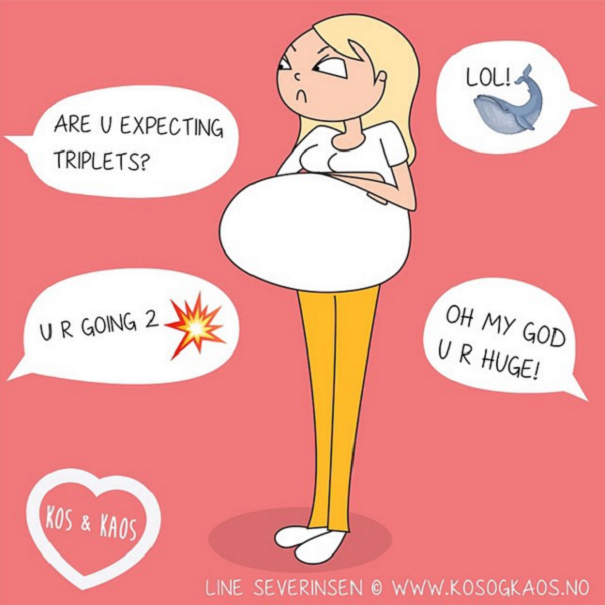 pregnany comics-kos og kaos