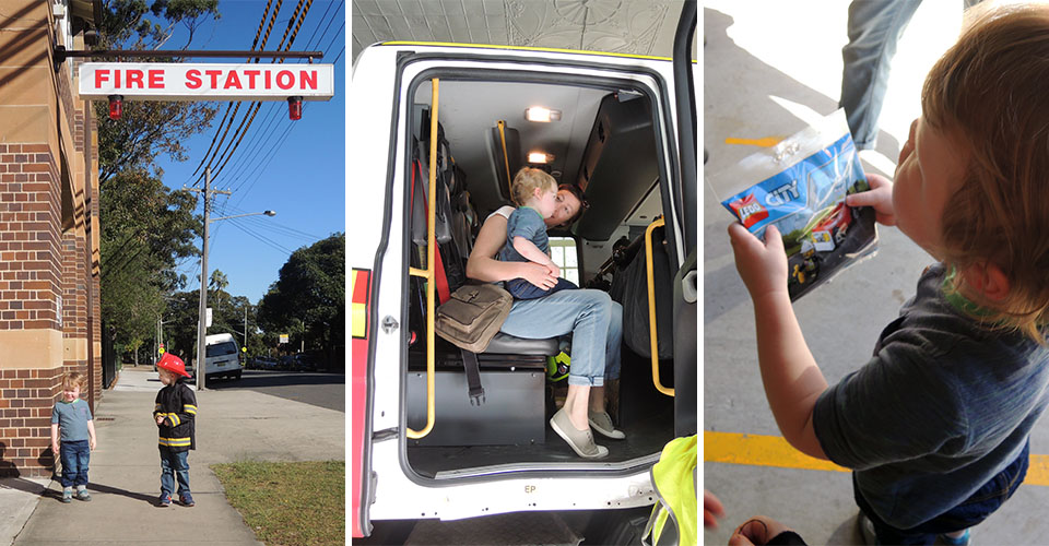 NSW Fire Station Open Day 2016 - Mini Firefighter Fun