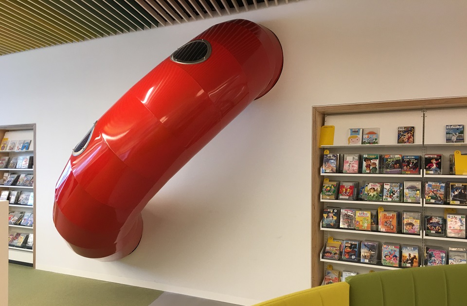 Kids slide at Double Bay Library