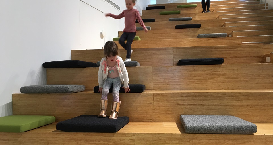 Reading area for kids at Double Bay Library