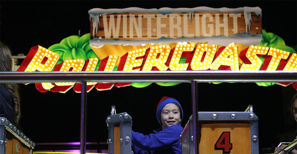 Parramatta Winterlight Festival reviewed - kids' rides 960x600