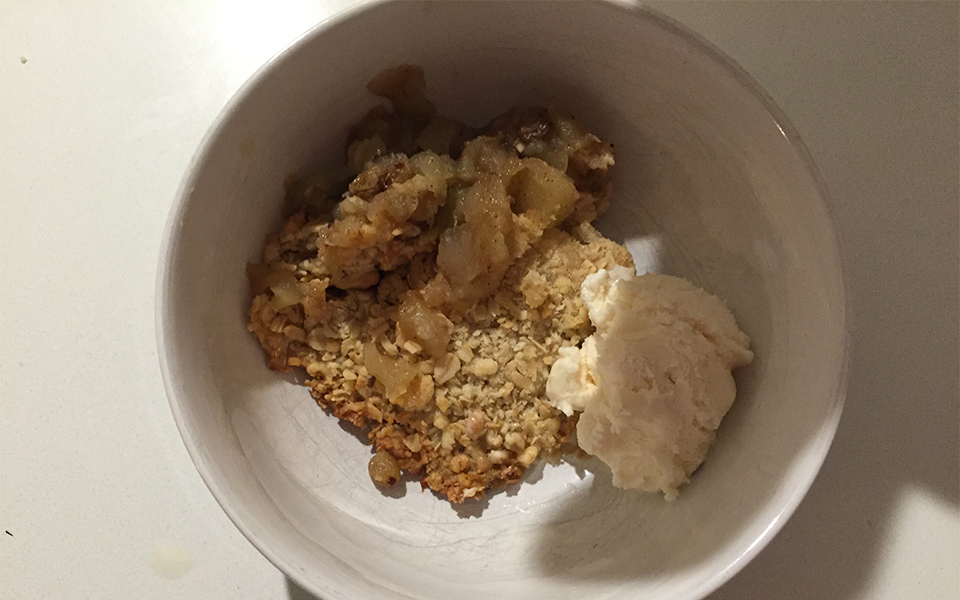 Happetite Food Gift Delivery For New Mum Sydney - Apple Crumble 960x500