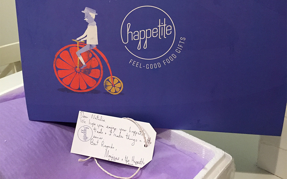 Happetite Food Gift Delivery For New Mum Sydney - The Box Arrives 960x500