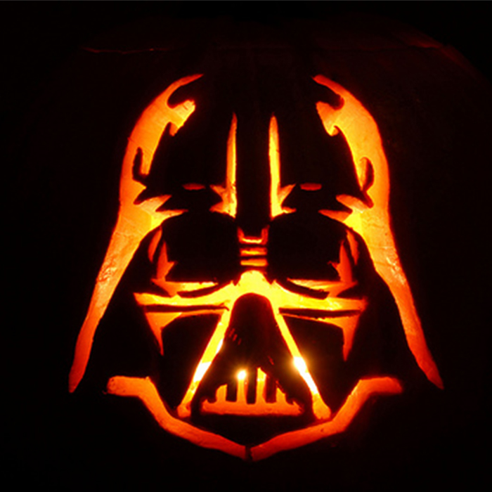 Darth Vader Pumpkin 700x700