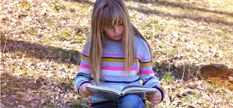 child reading