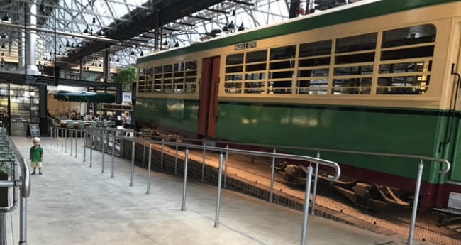 boy at tramsheds