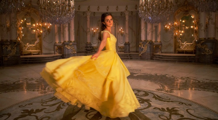 Emma Watson as Belle in Disney's BEAUTY AND THE BEAST, a live-action adaptation of the studio's classic animated film.