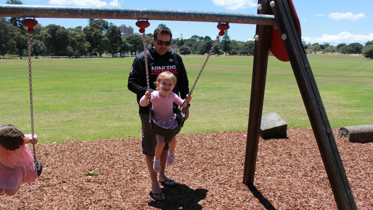 swings playground