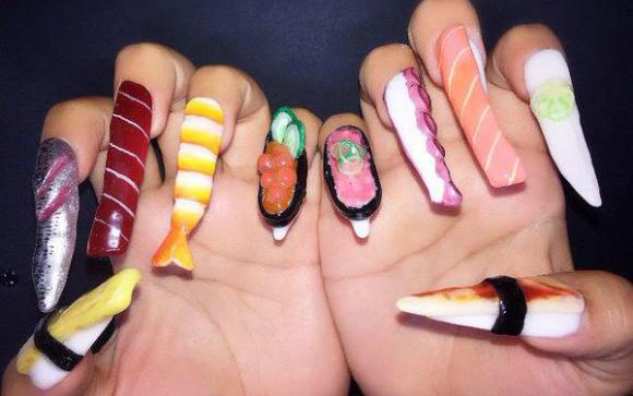 sushi nails 2
