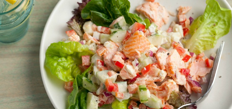 Salmon Salad; Paula Deen