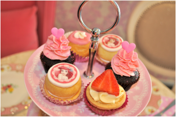 High Tea In Paris cupcakes