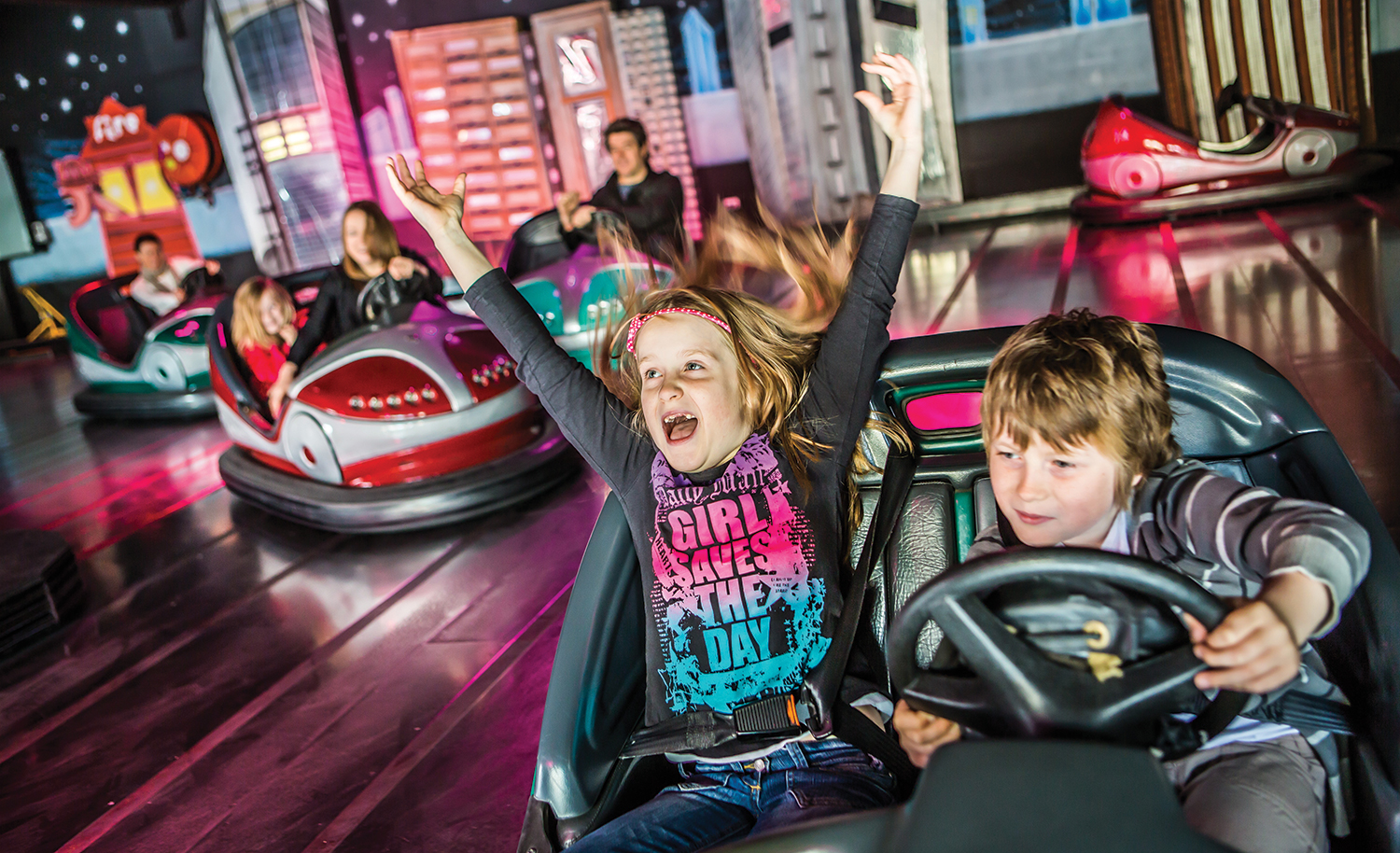 Luna Park, Melbourne https://lunapark.com.au/attractions/street-legal-dodgems/